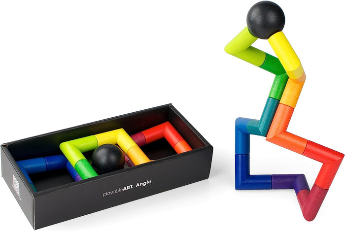 PlayableART Angle (Rainbow) - Modern Sculpture Art