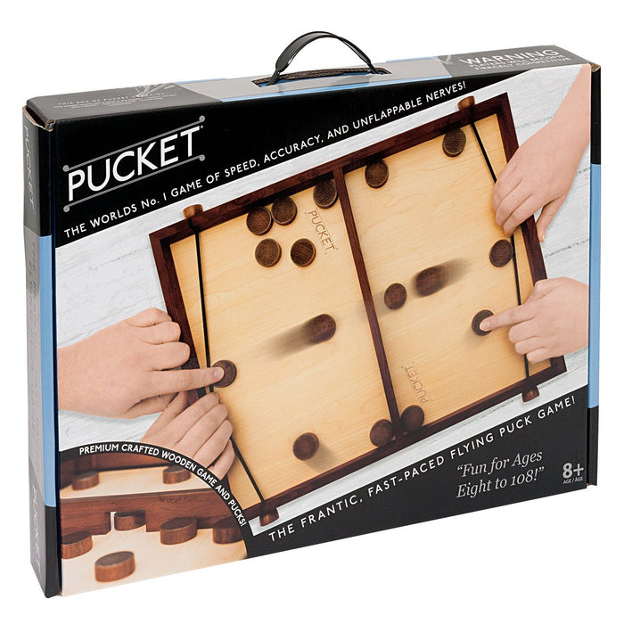Pucket Game of Speed, Accuracy, and Unflappable Nerves