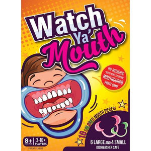 Funny Parent Gifts Parent and Child Watch Ya' Mouth Game