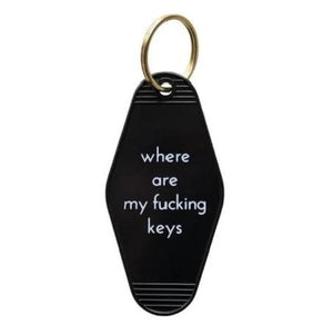 Funny Parent Gifts Unisex Where Are My Keys Where Are My Effing Keys and Hot Mama Key Chains