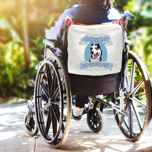 Funny Parent Gifts wheelchair bags Wheelchair/Walker Bag Good Girls Sit, Bad B*****s Ride - Red Handie Totie Bagz - Bag for Wheelchairs/Walkers