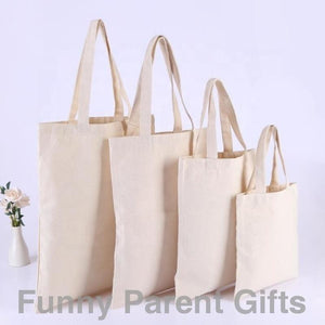 Funny Parent Gifts wholesale bags Samples of Merchant Tote Bags with Desired Image and Custom Logo