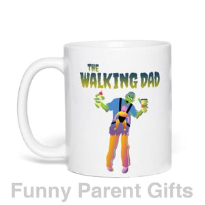 Gooten Men 11 oz The Walking Dad, Zombie Dad - 11 oz and 15 oz Coffee Mug/Cup