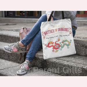 Gooten Women 18x18 inch Mother of Dragons 16x16 inch and 18x18 inch Tote Bags for Game of Thrones Fans